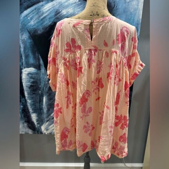 Free People We The Free linen blend top - Picture 4 of 7